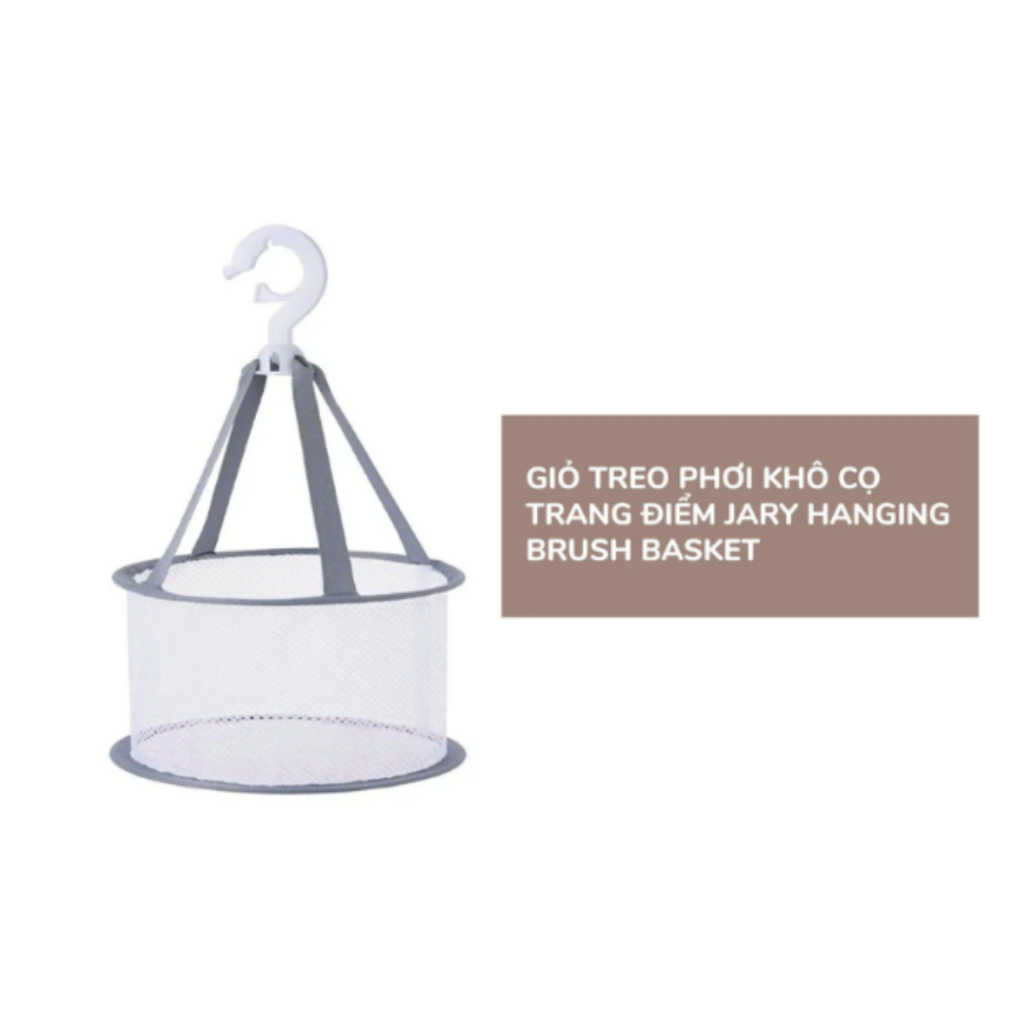 Giỏ Treo Phơi  Khô Cọ Trang Điểm