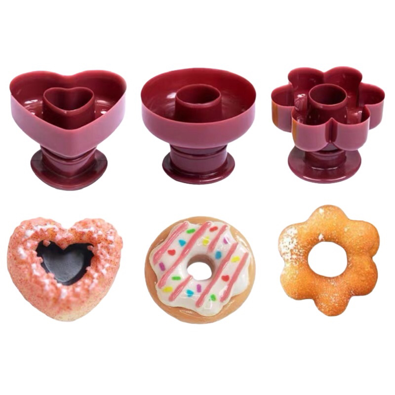 Khuôn làm bánh DONUT nhiều mẫu