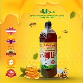  Mật ong hoa rừng Sơn La nguyên chất tự nhiên đặc sánh 1450gram  1000 ml  Buffalo Organic 