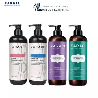 Dầu gội xả FARACI 750ML hỗ trợ phục hồi tóc giúp tóc giảm rụng tóc giảm gàu ,giảm dầu bã nhờn tóc 