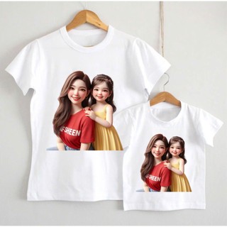 Áo cặp mẹ và bé dễ thương chất cotton đủ size-ĐỒNG PHỤC GIA LINH