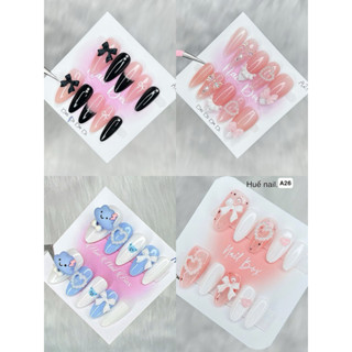Nail Box Thiết Kế, Móng Giả,  Đầy Đủ Mẫu Sang Chảnh, mắt mèo .Chamr Đá Hoạt Hình