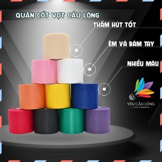  Quấn Cốt Vợt Cầu Lông Tennis Pickleball Giúp Hút Ẩm Tạo Sự Thông Thoáng Khô Ráo Và Êm Tay Hơn 