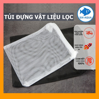  Túi Đựng Vật Liệu Lọc Đen Trắng Các Loại Có Khóa Kéo Sử Dụng Cho Bể Thủy Sinh Và Bể Cá Cảnh 