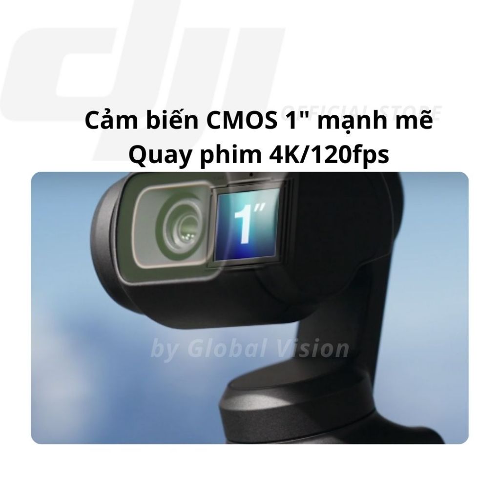 DJI Osmo Pocket 3 gimbal tích hợp camera chất lượng 4K 120fps - Hàng chính hãng | BigBuy360 - bigbuy360.vn