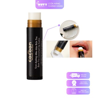Son Dưỡng Môi Dầu Dừa Bến Tre Cocoon (5g)