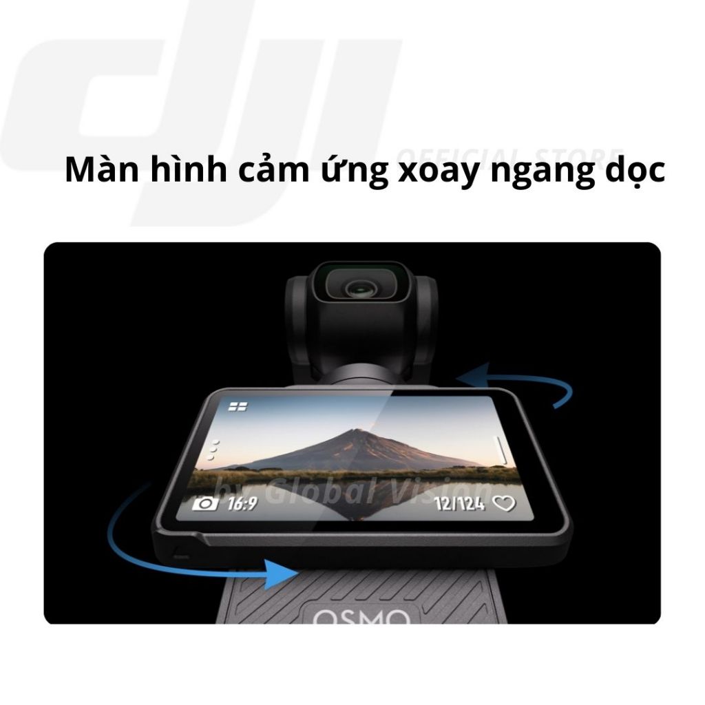 DJI Osmo Pocket 3 gimbal tích hợp camera chất lượng 4K 120fps - Hàng chính hãng | BigBuy360 - bigbuy360.vn