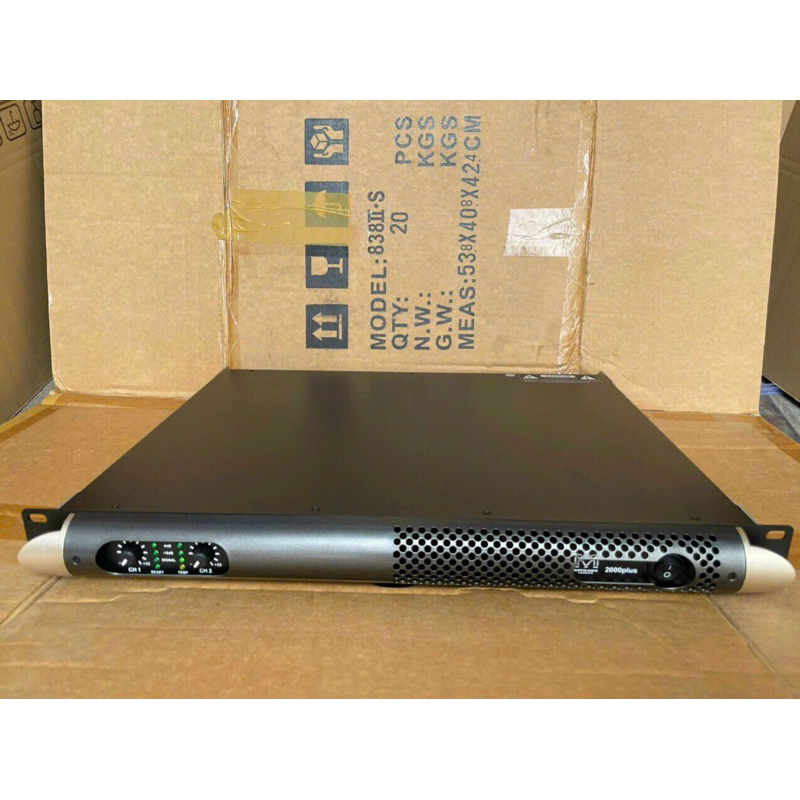 Cục đẩy công suất 2kenh 1u classs d 500w/1k