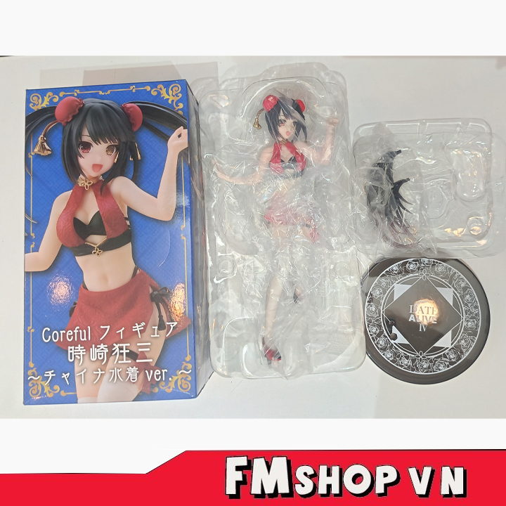 (2nd) Mô Hình Nhân Vật PVC Taito Coreful Date A Live Tokisaki Kurumi China Swimsuit Ver