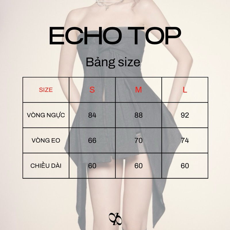Áo denim cúp ngực hai vạt sơ mi INTO.EIGHT thiết kế (ECHO TOP) không kèm quần đùi | BigBuy360 - bigbuy360.vn