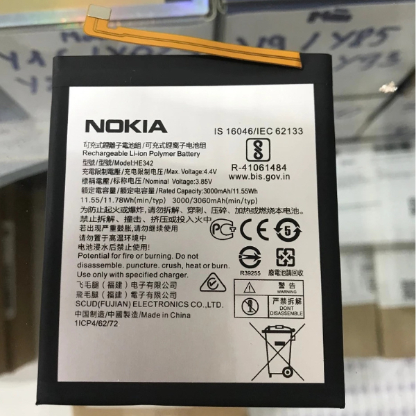 🔋 PIN NOKIA 5.1 PLUS/PIN NOKIA 6.1 PLUS – MÃ HE342
