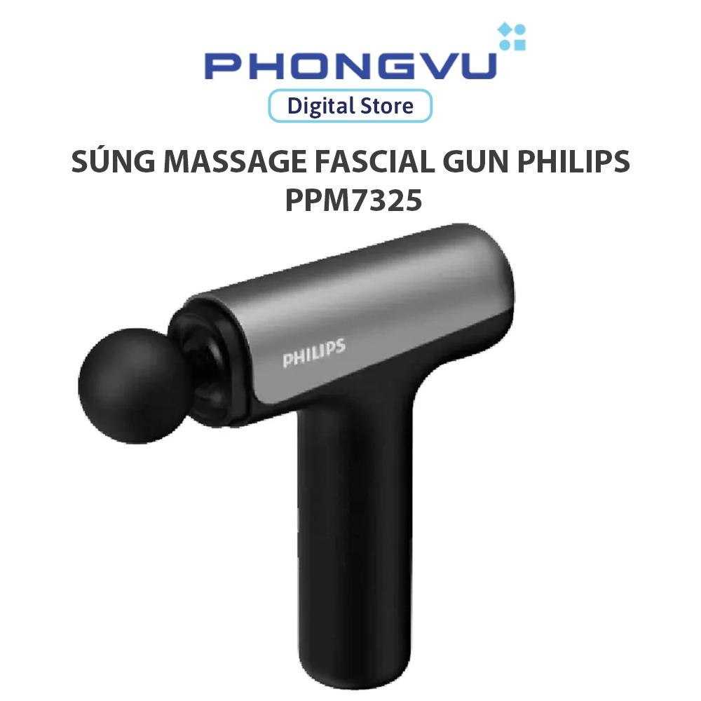 Súng massage fascial gun Philips PPM7325 - Bảo hành 24 tháng