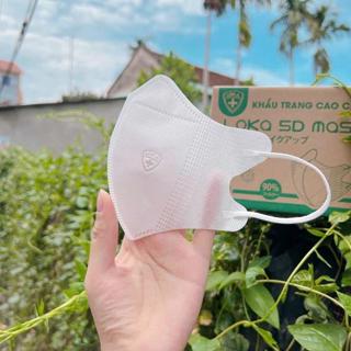 Túi 10 khẩu trang 5D cao cấp kháng khuẩn, kháng bụi - Loka 5D Mask 90% hiệu quả