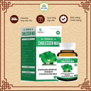 [HỎA TỐC] Viên Uống Liperton Cholessen Max Hỗ Trợ Giảm M.ỡ Má.u Hộp 30 Viên (100% Chính Hãng)