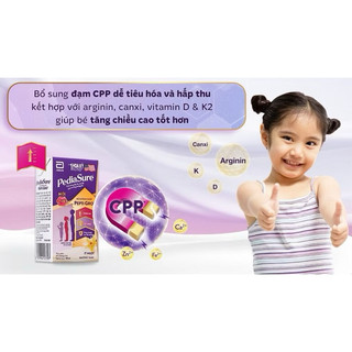 Sữa Nước PediaSure 110ml/ 180ml Abbott Chính Hãng | SBPS Pediasure Pha Sẵn Cho Bé 1–10 Tuổi | Hỗ Trợ Tăng Cân Chiều Cao