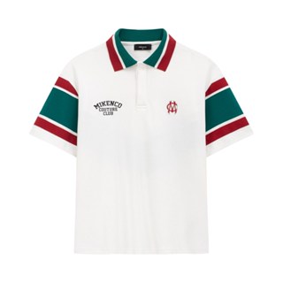  Áo phông có cổ unisex MIKENCO Hustle Chevron Polo 