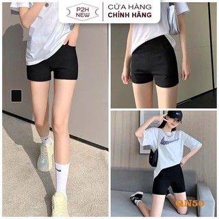  Quần Short Nữ Dance UMI Hàn Cạp Cao Co Dãn Mạnh Mặc Đi Chơi Đi Tập P2HNEW QN50 