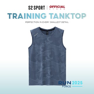 Áo ba lỗ nam S2 SPORT tank top thể thao thoáng khí thoải mái vải họa tiết nam tính, mạnh mẽ - STT010
