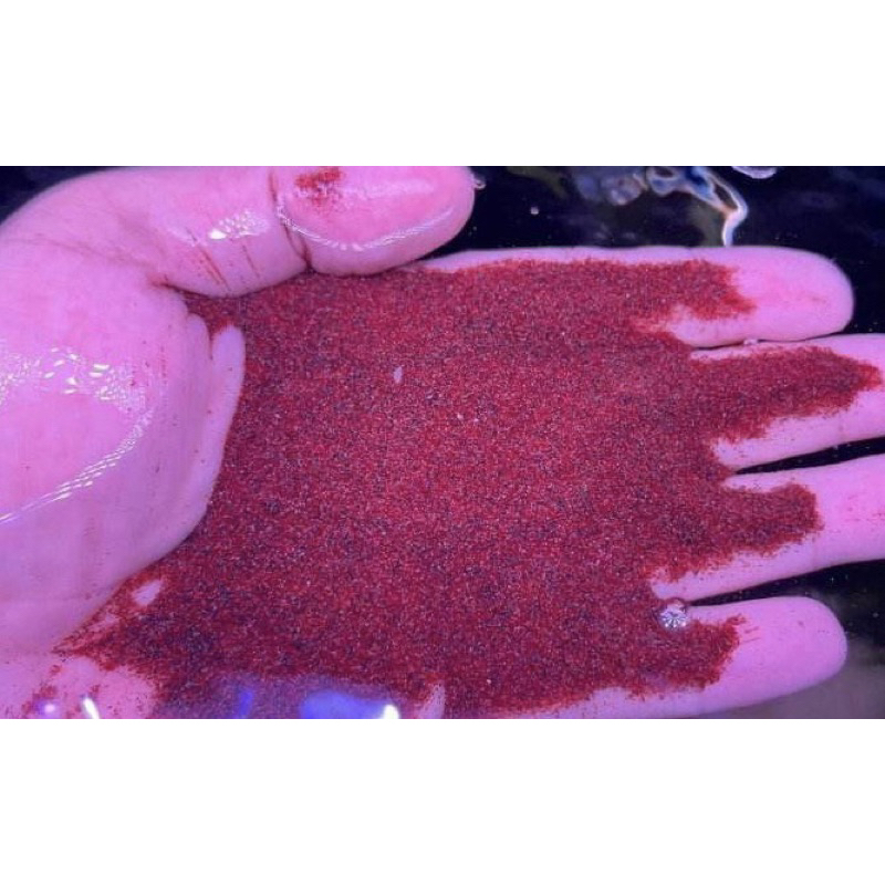 cát đỏ granet , cát thủy sinh lót nền setup bể thủy sinh , biotop (500g)