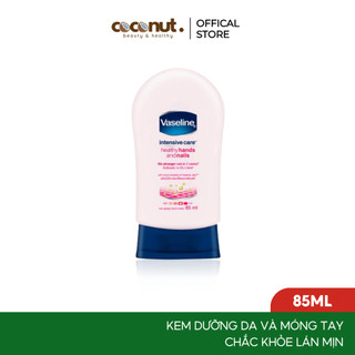 Kem dưỡng da tay dưỡng móng Vaseline Intensive Care Health 85ml dưỡng ẩm săn chắc da tay chắc móng