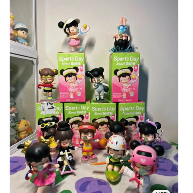 Blindbox Nanci Sport - Mô hình trưng bày dễ thương làm quà tặng