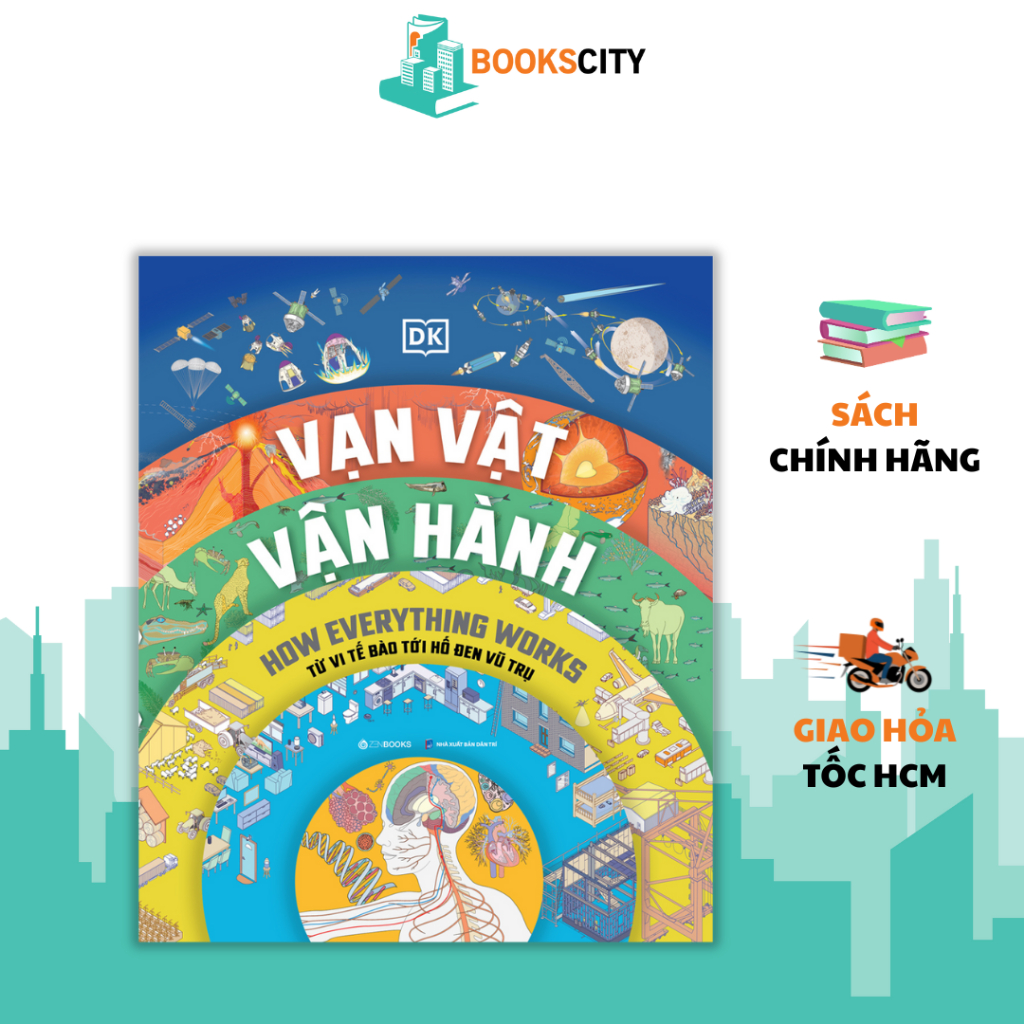 Sách - Vạn Vật Vận Hành - DK Publishing