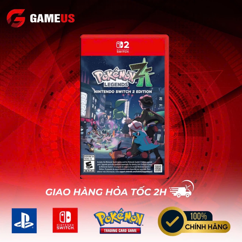 Game Nintendo Switch 2 Pokemon Legends Z-A