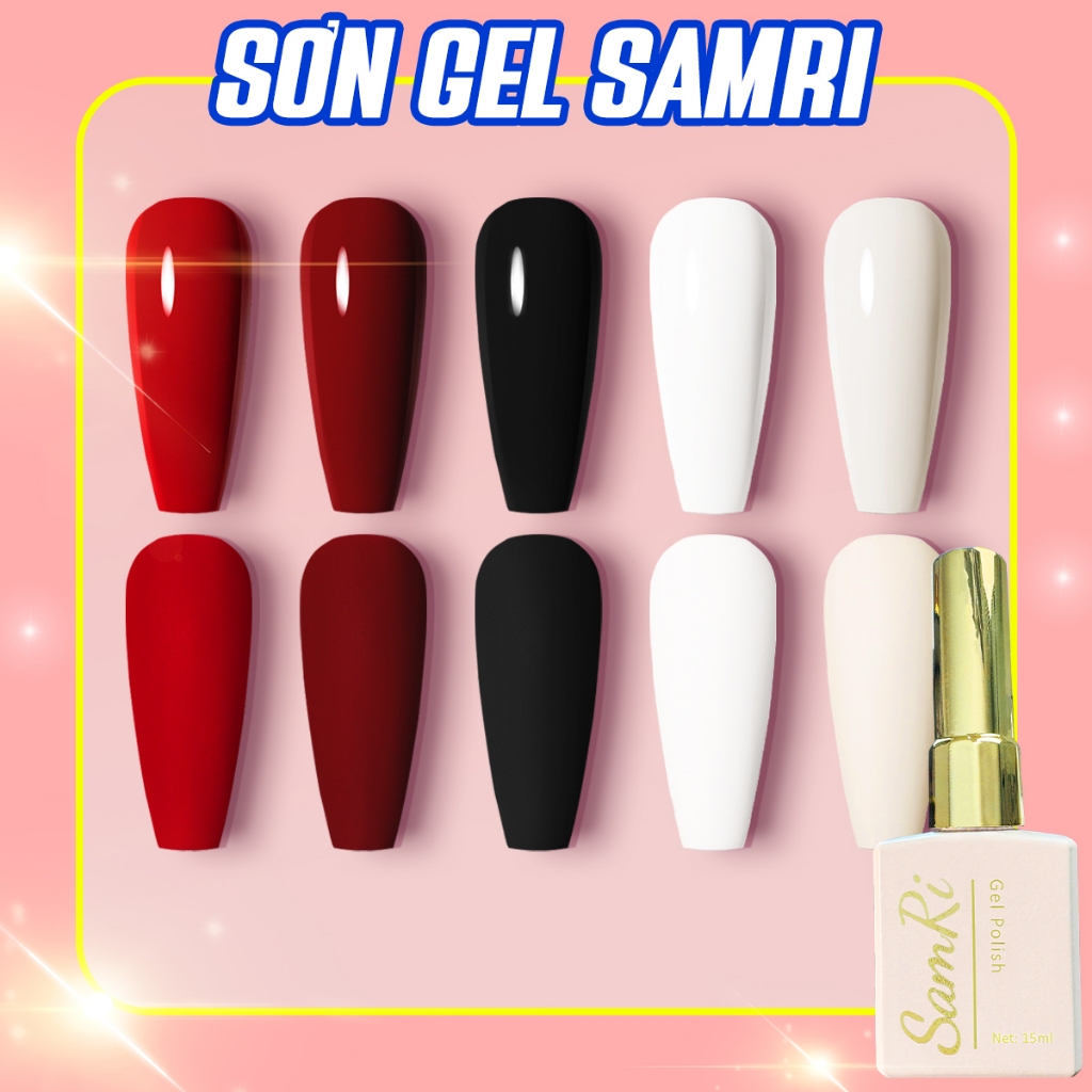 Sơn gel lẻ màu SAMRI nails chính hãng