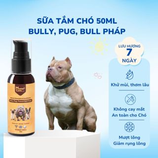 Sữa tắm Chó Bully, Pug, Bull Pháp Thơm lâu, khử mùi hôi, mượt lông, không cay mắt MasterCare For Pet