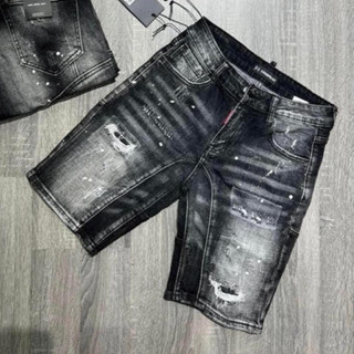 quần short jean nam đen rách in thêu logo đẹp nhiều mẫu mới giá rẻ,chất bò co giãn kiểu thời trang rẻ KAYSTORE