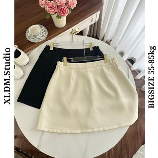 Chân váy A BIGSIZE cạp cao có quần bảo hộ 2 lớp thiết kế XLDM Studio  CV01  