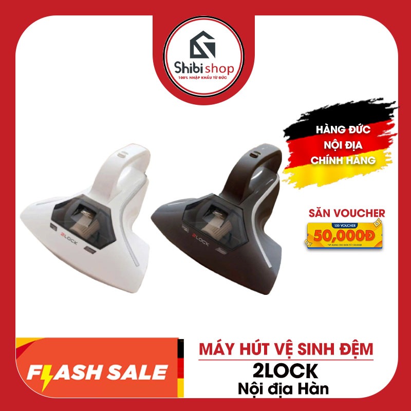 Hút đệm 2Lock - hút bụi nệm, giường thảm, sofa.. công suất mạnh, diệt khuẩn nấm rệp