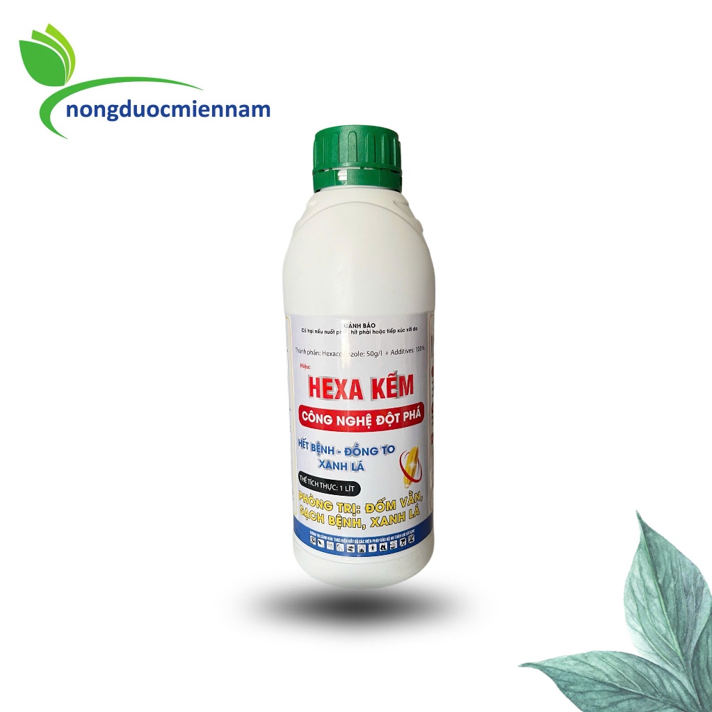 Thuốc trừ bệnh MEKONGVIL 5SC - HEXA KẼM chai 1Lít - Đánh bay vết bệnh trên trái, bông, lá, ngăn chặn
