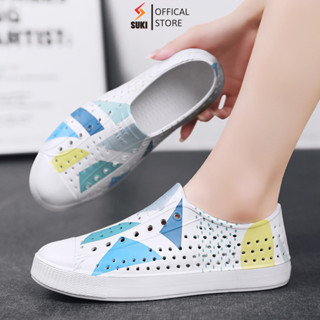 Giày Nhựa Đi Mưa Đi Biển WNC NATIVE/Luchi Chất Liệu Nhựa Xốp Siêu Nhẹ Không Thấm Nước Cho Người Lớn Nhiều Màu Sắc Đẹp