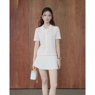  RUBIES Áo Dệt Kim Nữ Neko Polo 