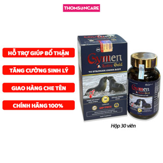 Tăng cường sinh lý nam Gymen Active Gold Hộp 30v bổ thận tráng dương từ tự nhiên
