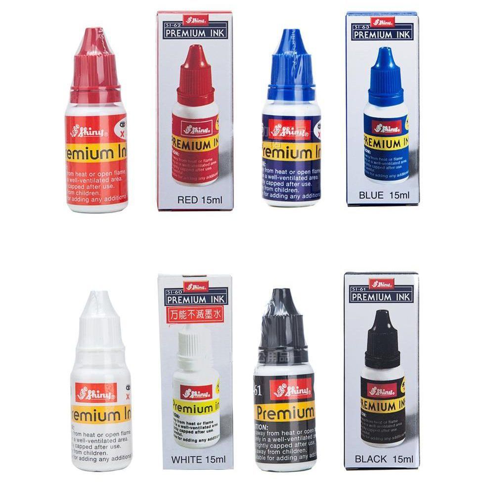 Mực dấu in ni lông,in trên mọi chất liệu shiny-mực nhanh khô (hàng chuẩn shiny loại 1)