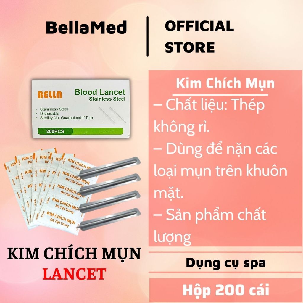 Kim chích lễ mụn Blood Lancets