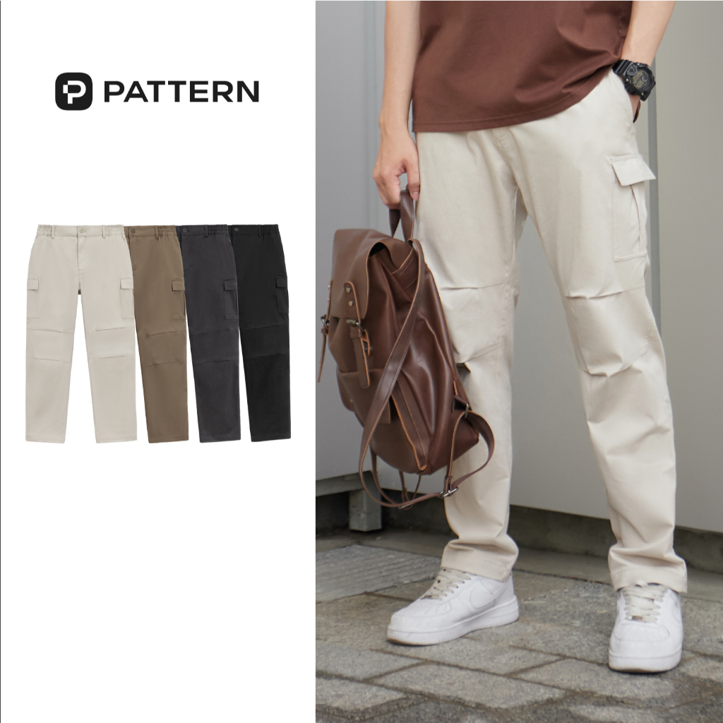 Quần Dài Kaki Cargo PATTERN PQ033