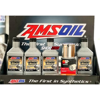 Amsoil Kit Thay Nhớt Cho Harley Davidson