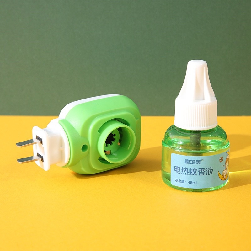 Máy Đuổi Muỗi Xông Tinh Dầu Kèm Tinh Dầu Đuổi Côn Trùng 45ml - Thiết Bị Phòng Chống Muỗi Hiệu Quả