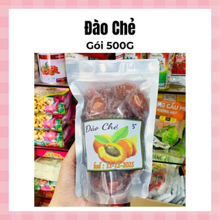 Ô Mai Đào Chẻ, túi zip 500G - Date luôn mới