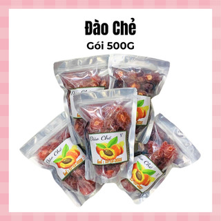 Ô Mai Đào Chẻ, túi zip 500G - Date luôn mới