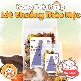 Natural Bedding Thảo Mộc Hoa Bucatstate 🐹FREESHIP🐹 Lót Chuồng Hoa Giúp Hamster Thư Giãn Khử Mùi