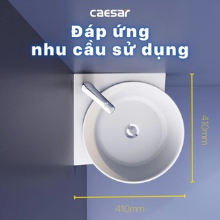 Chậu Rửa Lavabo Treo Góc LF5238 - CAESAR (Hàng Chính Hãng)