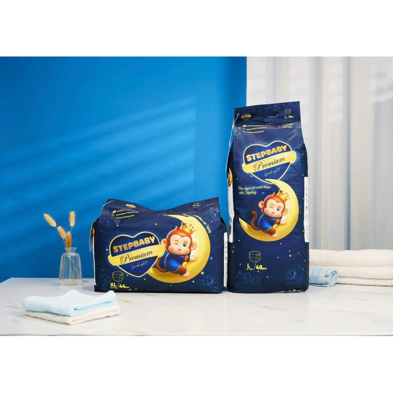 { Mẫu Mới} Combo 2 bịch Step Baby Premium cao cấp