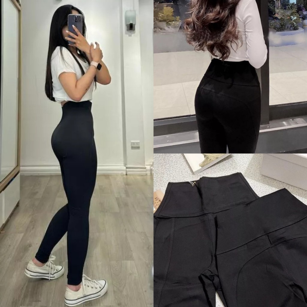 Quần legging nữ cạp cao nâng mông gen bụng có túi co giãn 4 chiều chất vải UMI hàn Cao Cấp - Quần le