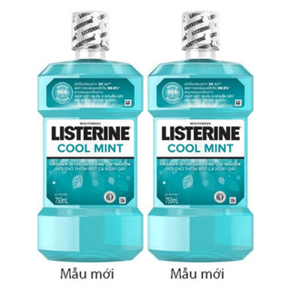 Combo 2 Chai Nước Súc Miệng Listerine Thái Lan 750ml+750ml