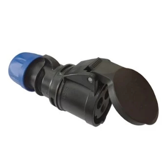 PANASONIC CHUẨN HÀNG- ổ cắm nối công nghiệp di động không kín nước 3P 16A 400V 6H IP44 F213-6eco