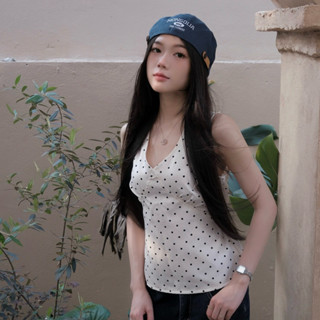 Áo Thun Ba Lỗ Cổ V Thắt Dây LiLies Fit Ôm Dáng